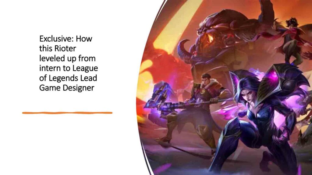 Ornn, Jayce, Kai'Sa, and Taliyah in LoL key visual, a featured image for ONE Esports article "Exclusive: How this Rioter leveled up from intern to League of Legends Lead Game Designer"